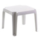 Table PVC Blanc 70 x 70 x 70