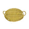 Oval basket in Wicker - 65x55 cm